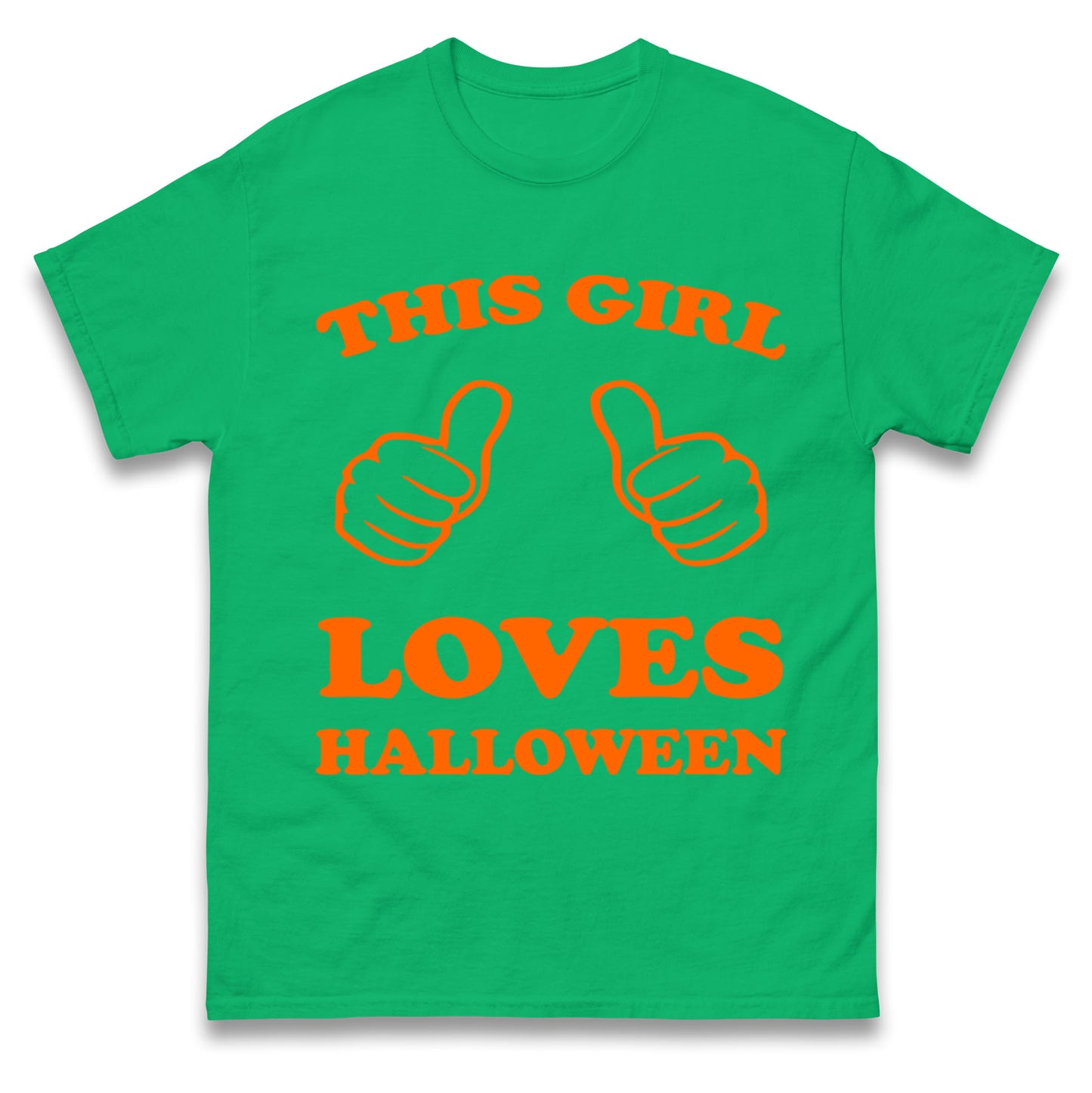 This Girl Loves Halloween T Shirts