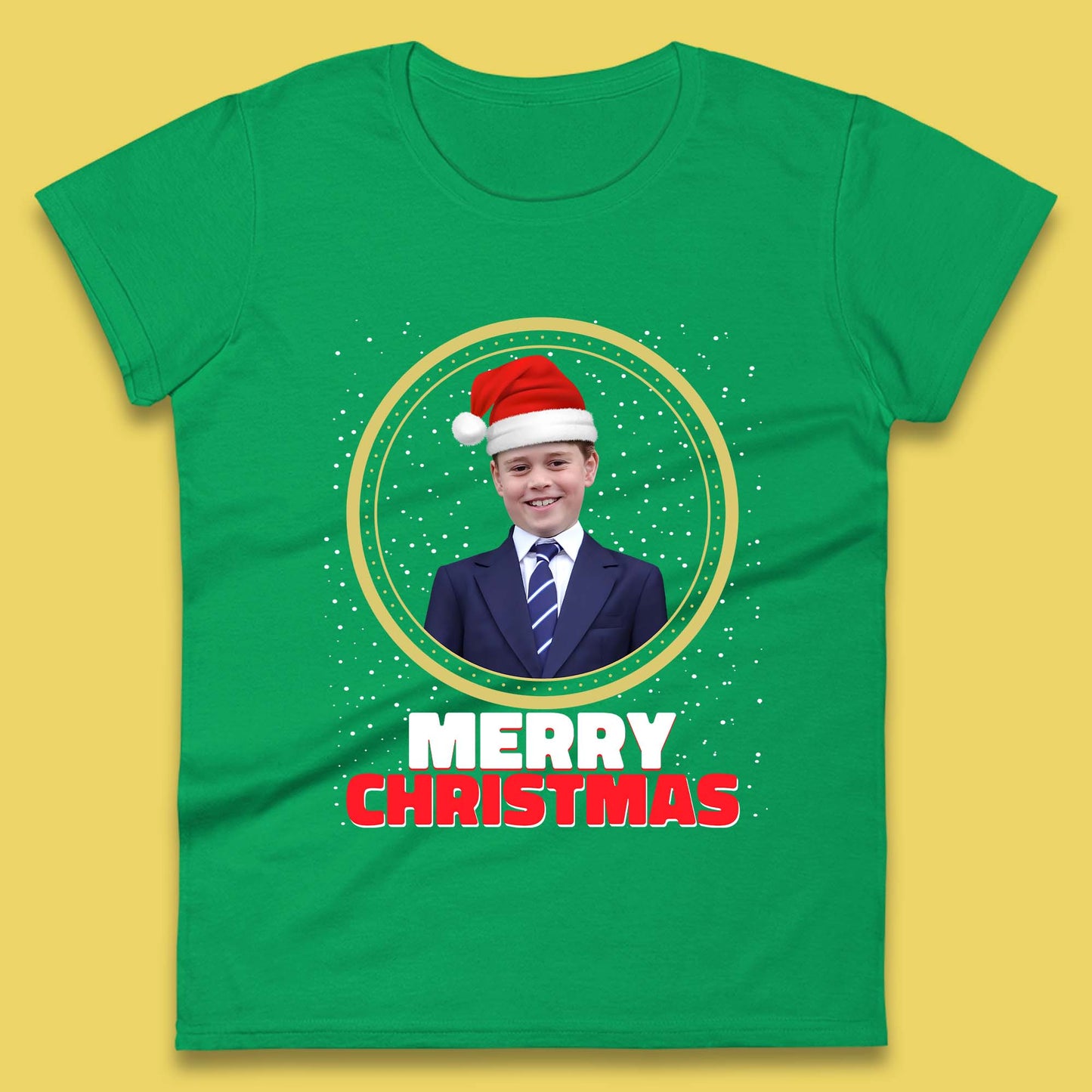 Prince George Christmas Womens T-Shirt