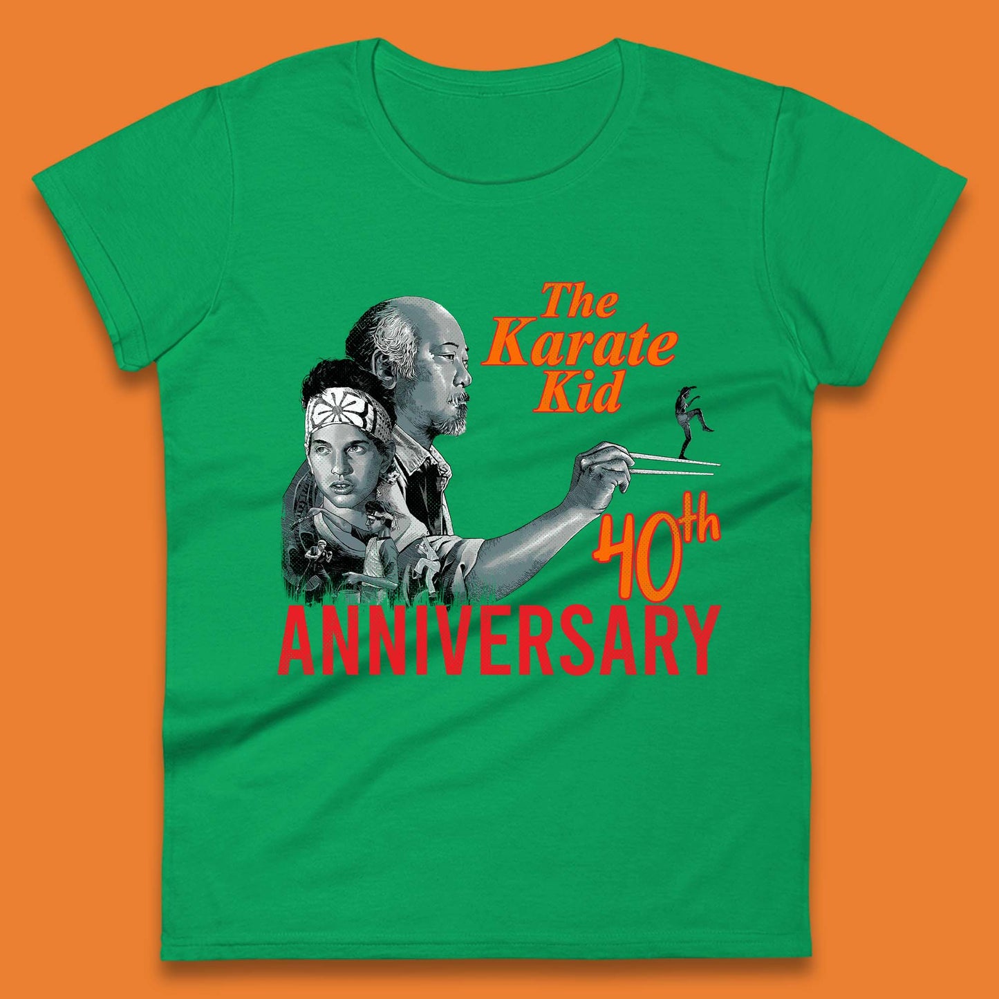 The Karate Kid 40th Anniversary Womens T-Shirt