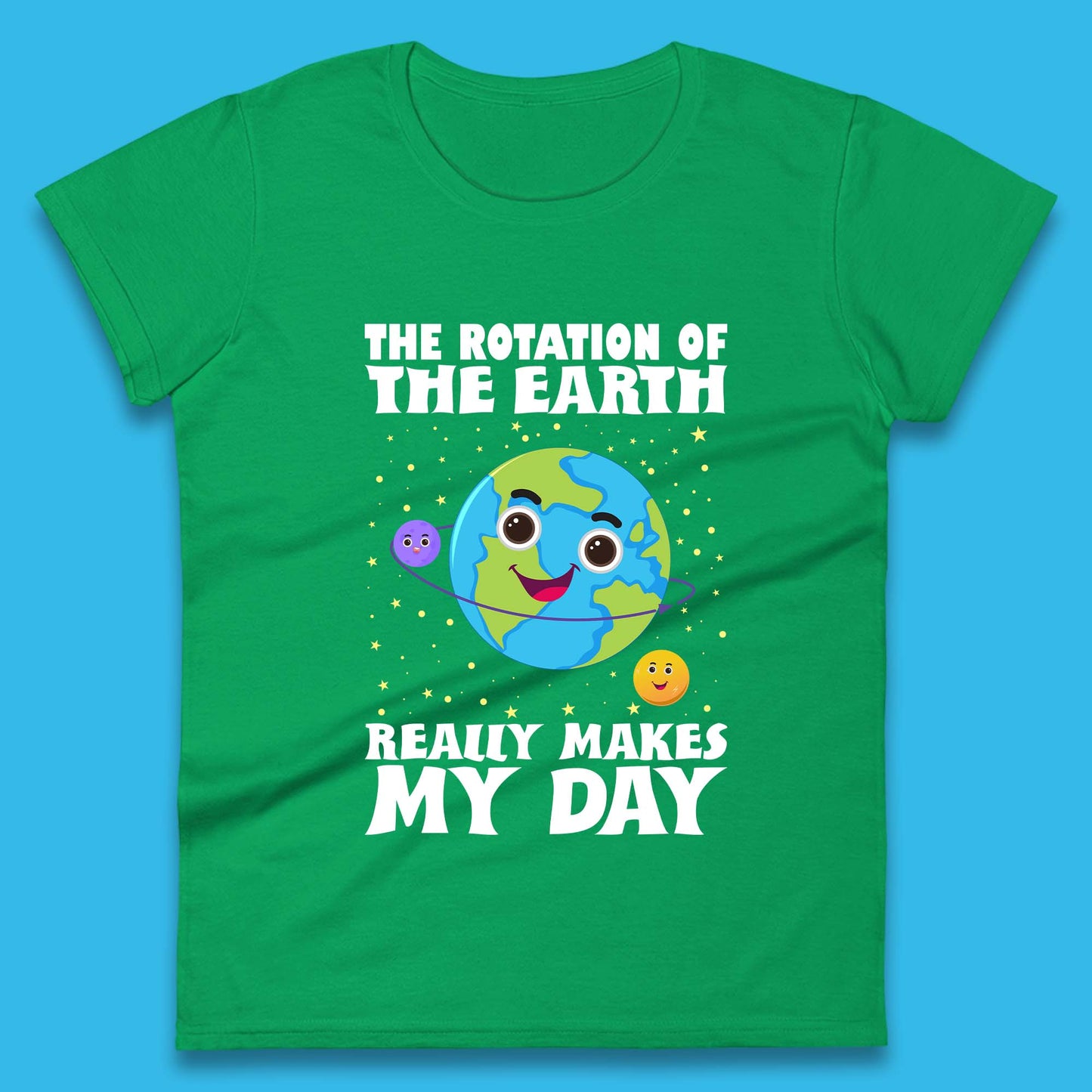 Rotation Of Earth Womens T-Shirt
