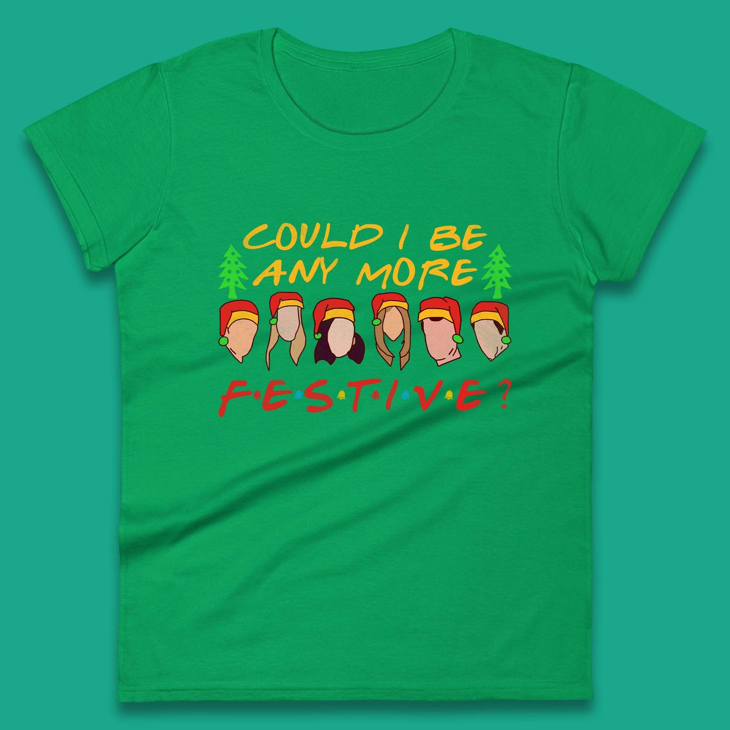Friends Inspired Christmas Womens T-Shirt