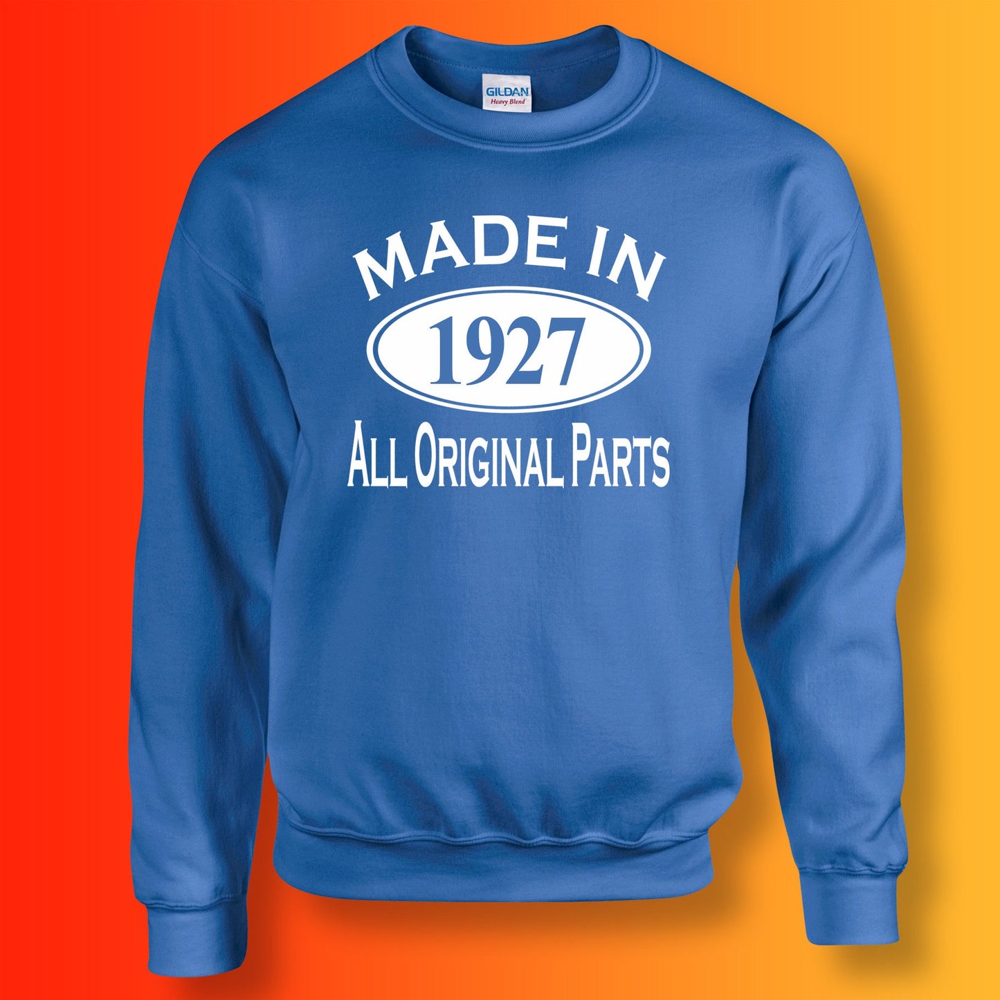 Made In 1927 All Original Parts Sweater Royal Blue