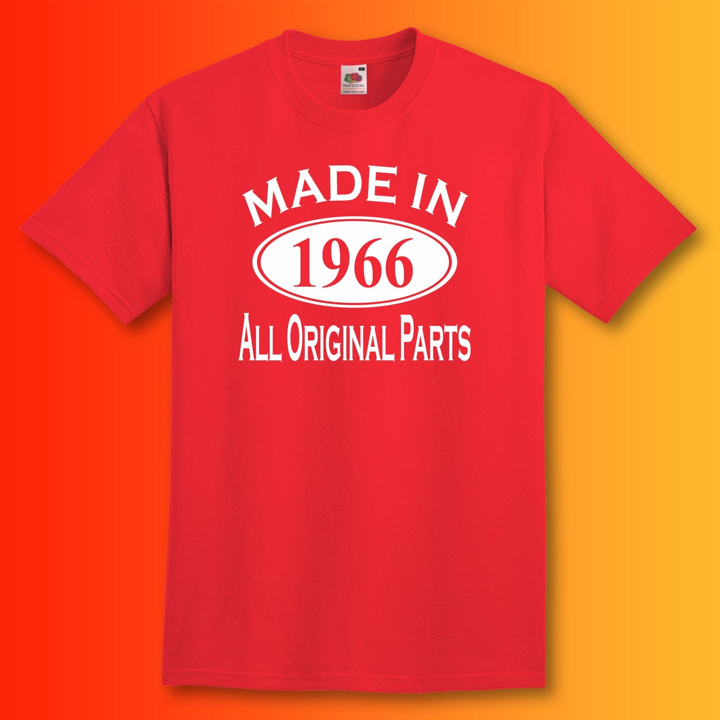 Made In 1966 T-Shirt Red