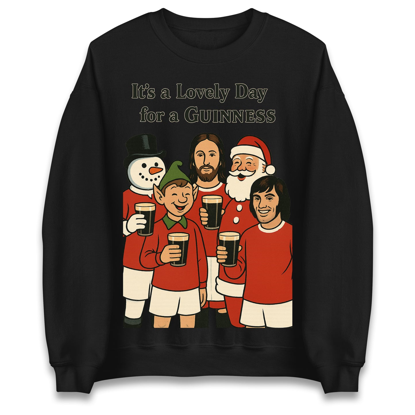 Man United Christmas Jumper