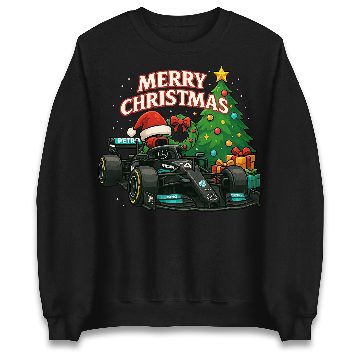 Mercedes F1 Christmas Jumper