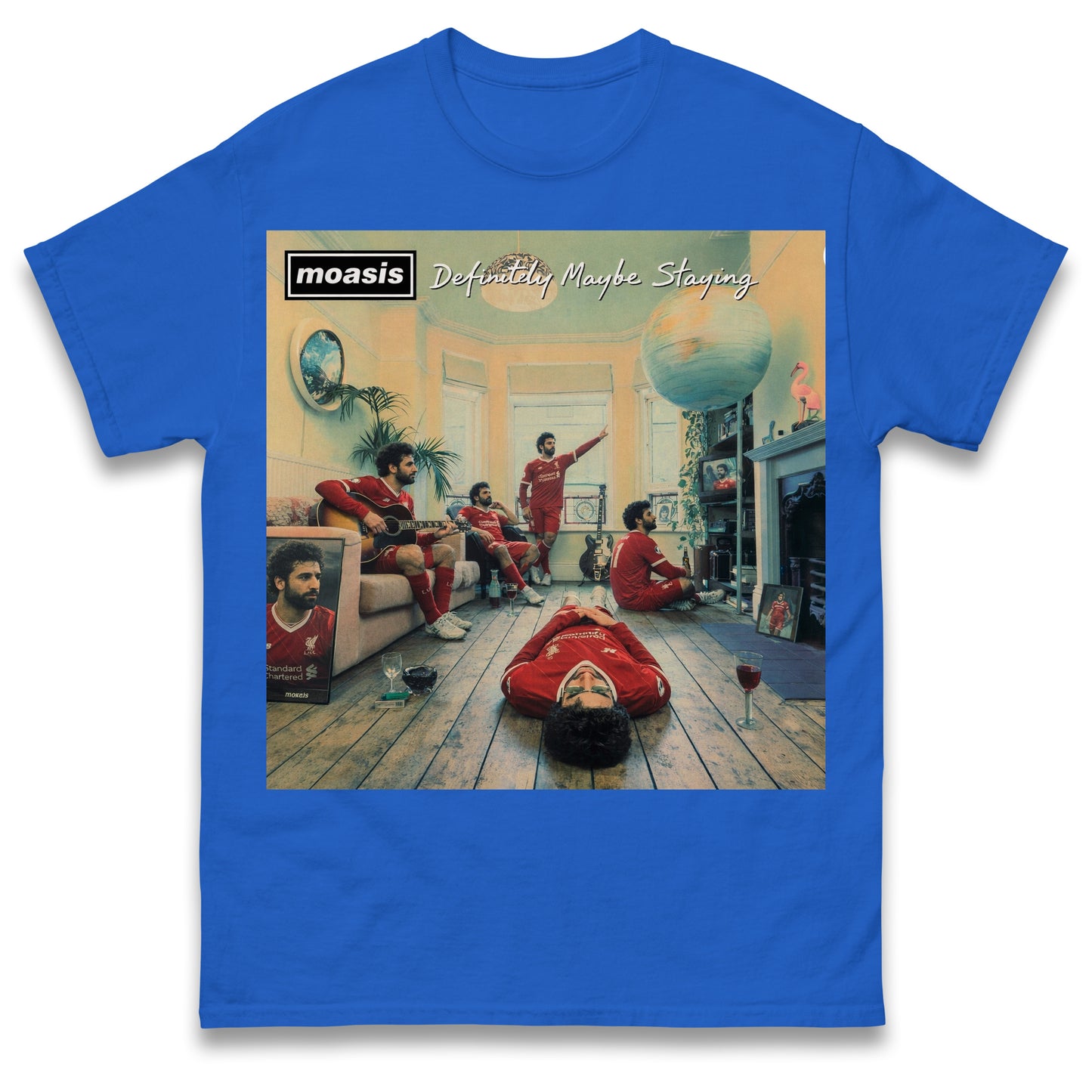 Mo Salah Oasis Liverpool Football Shirt