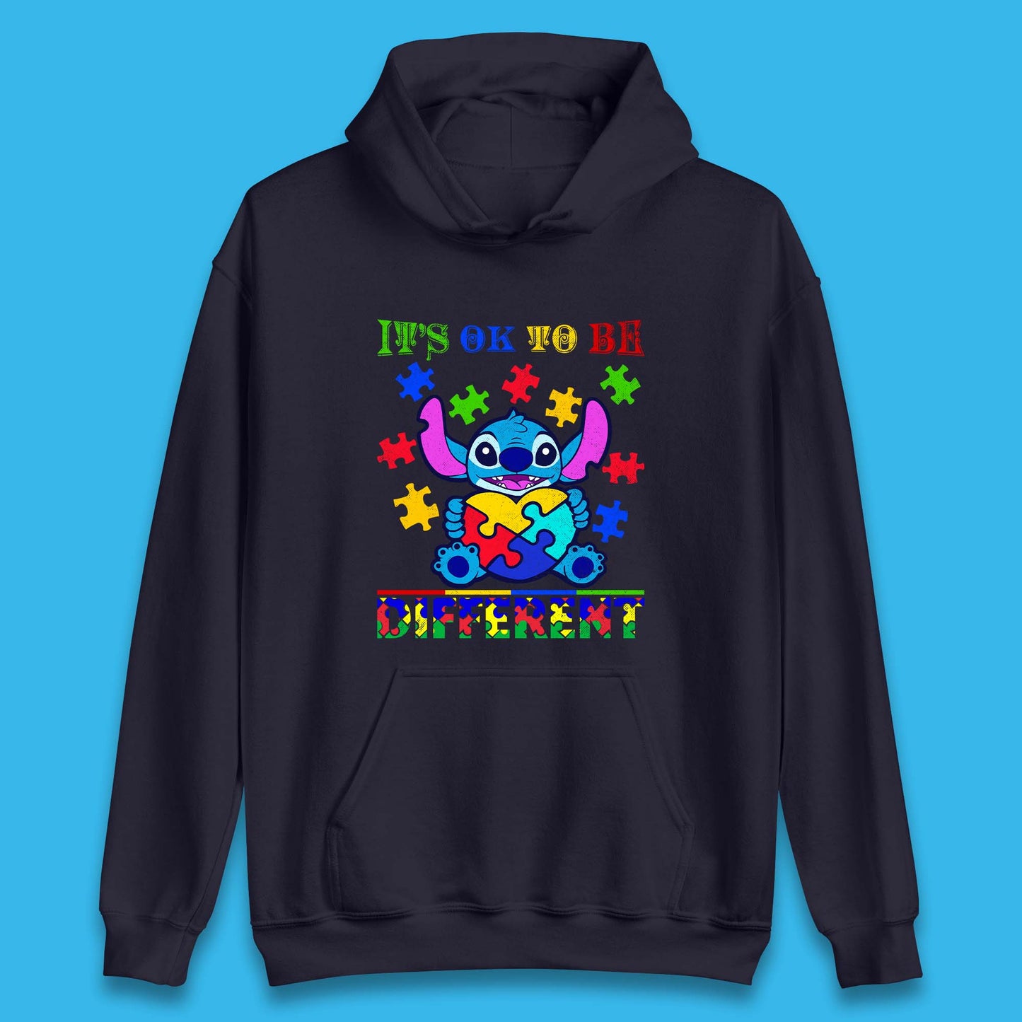 Disney Stitch Autism Unisex Hoodie