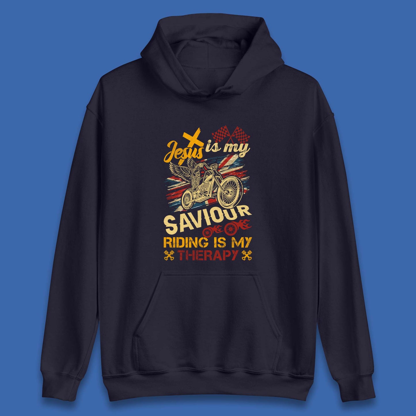 Riding Is My Therapy Unisex Hoodie