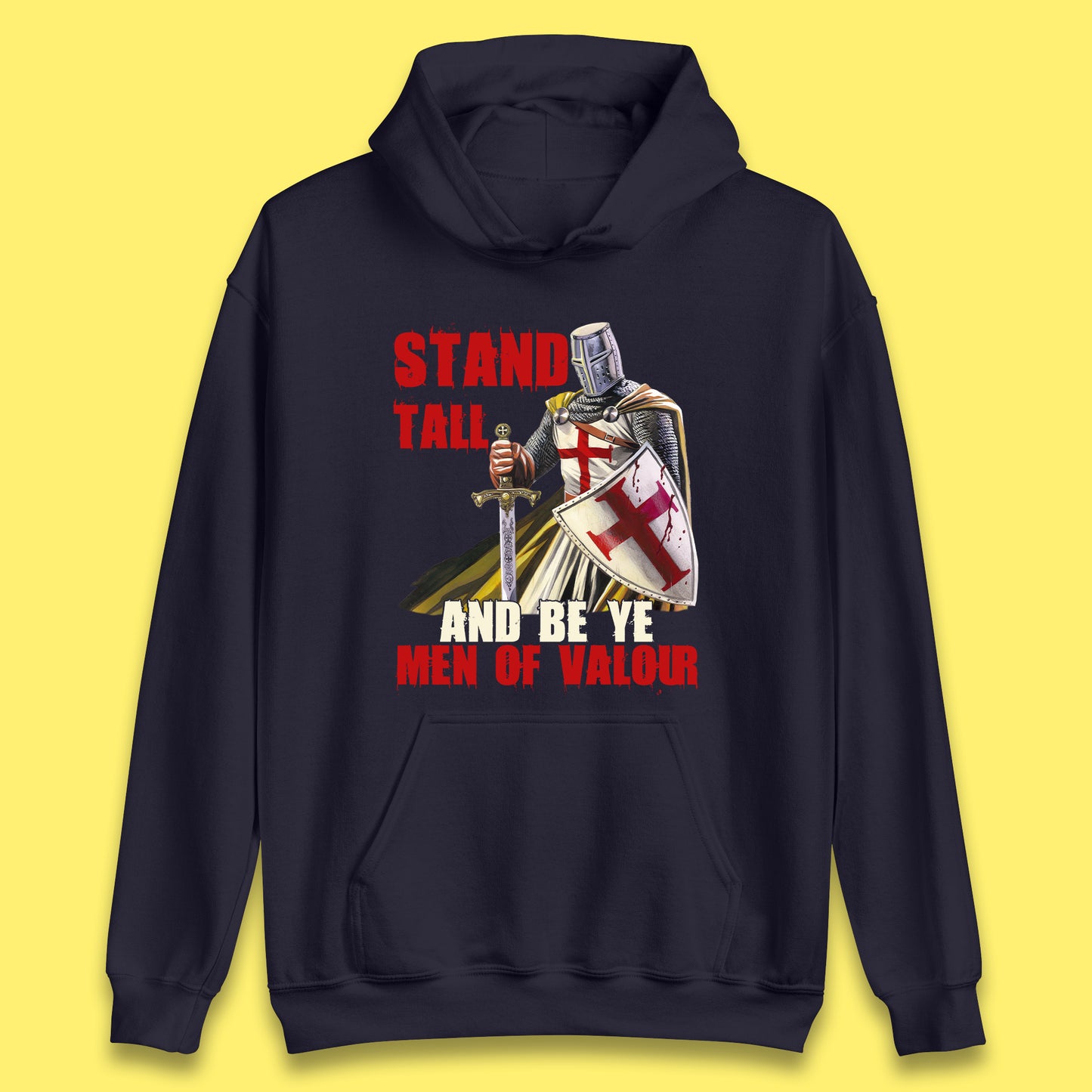 St George Day England Warrior Unisex Hoodie
