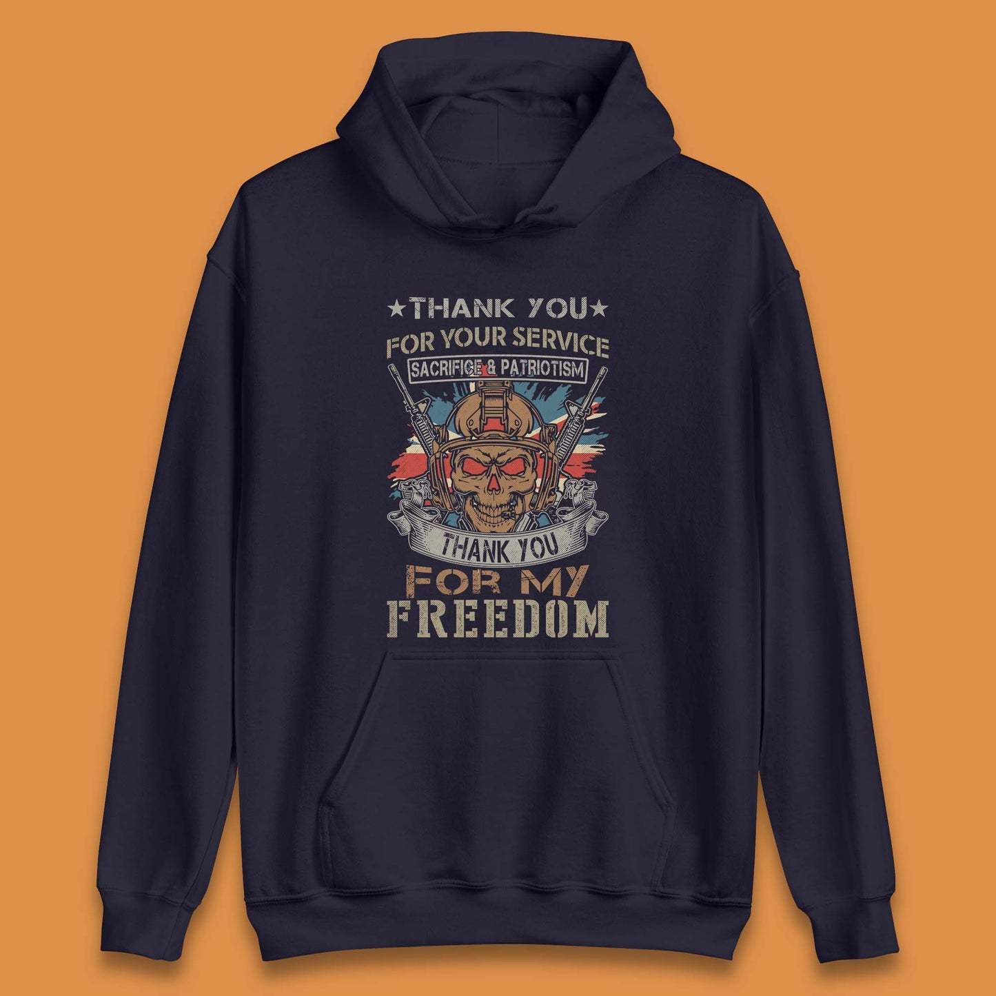 Thank You For My Freedom Unisex Hoodie