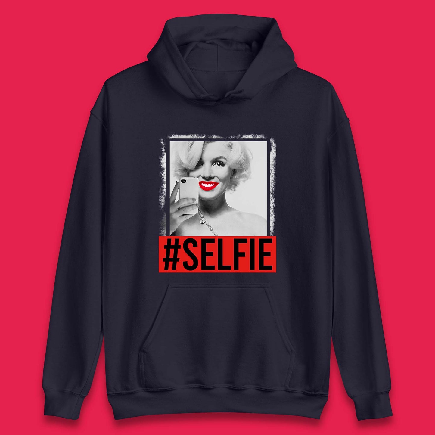 Marilyn Monroe #selfie American Actress Model Singer Hollywood Stars Unisex Hoodie