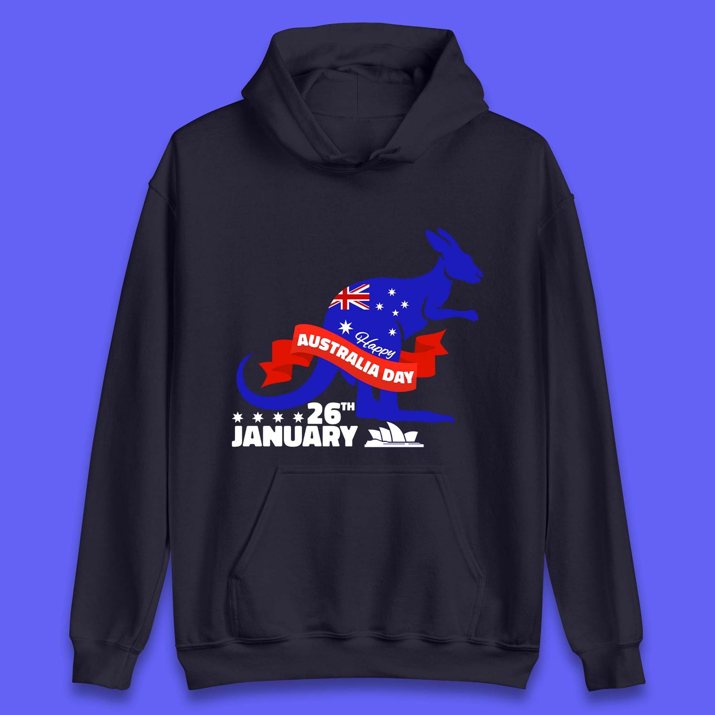 Happy Australia Day Unisex Hoodie