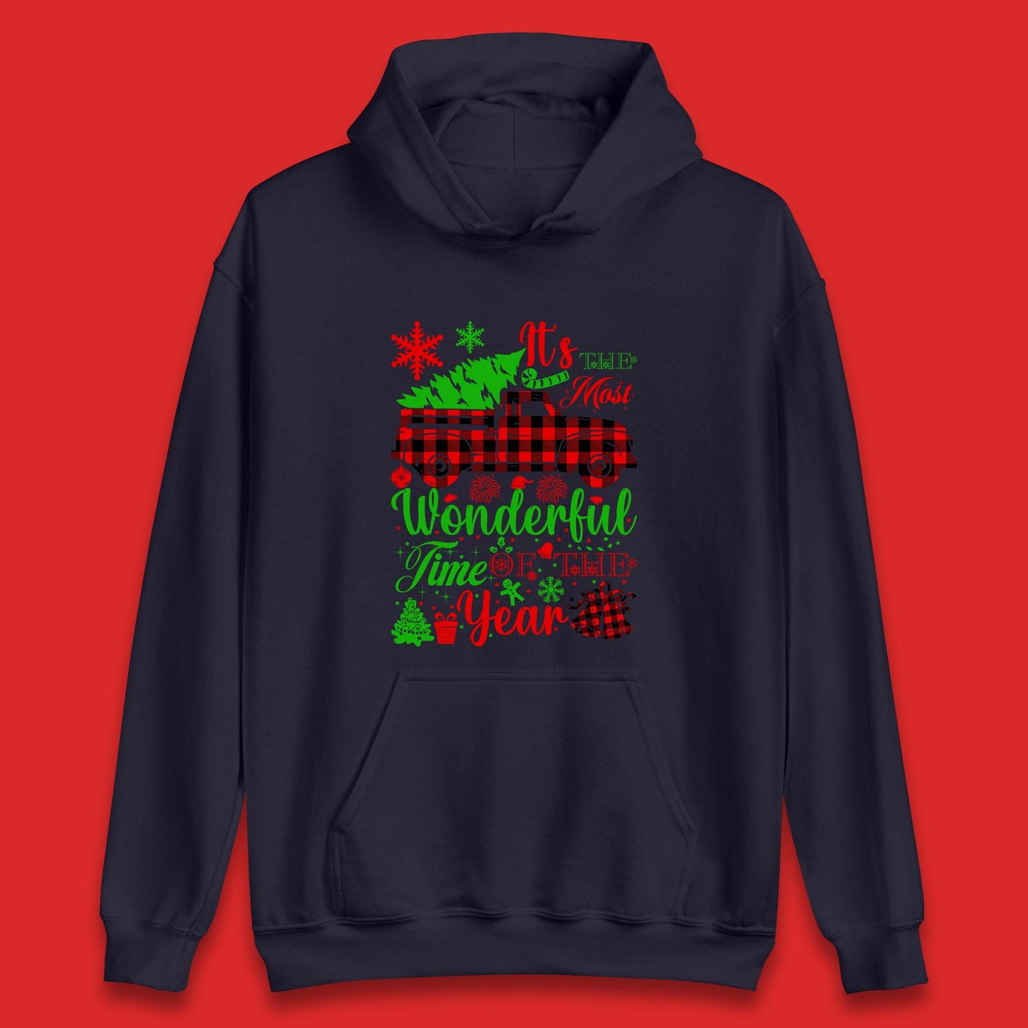 Wonderful Time Of The Year Christmas Unisex Hoodie