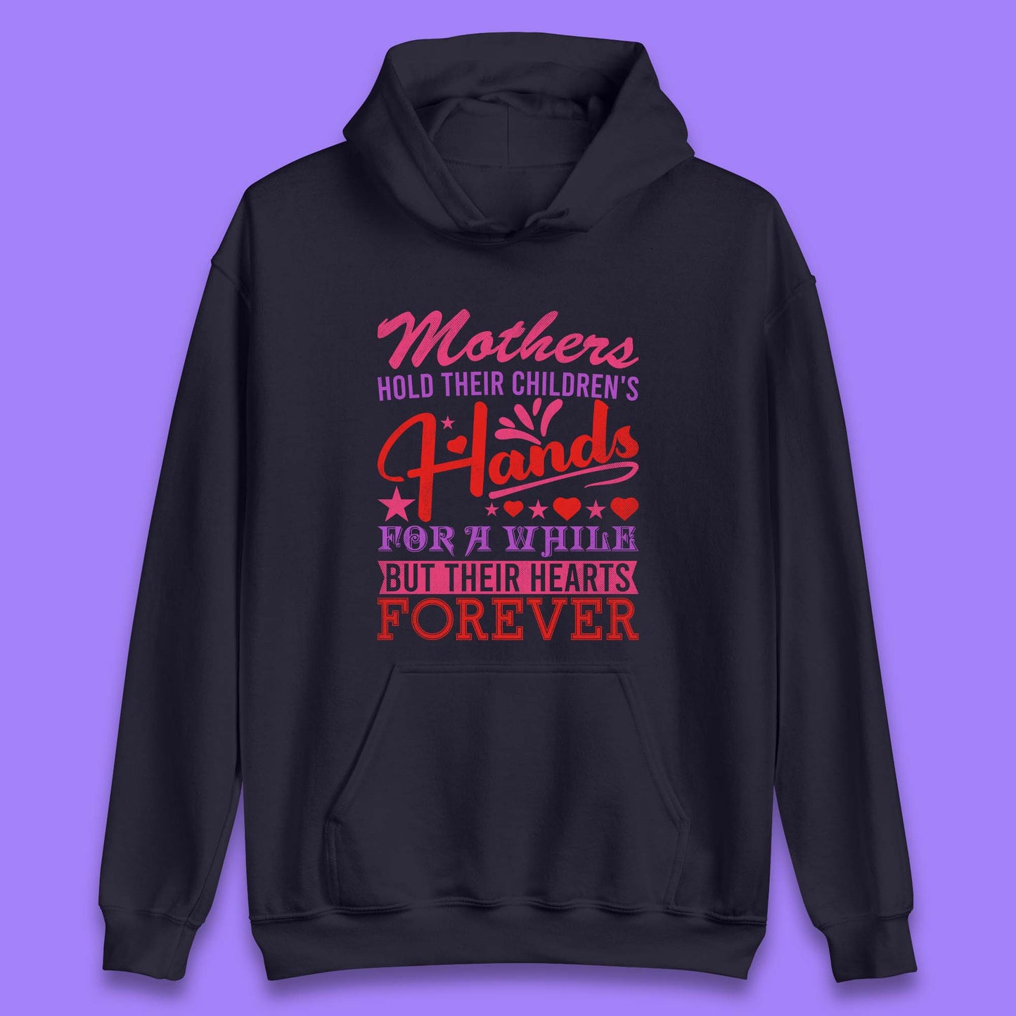 Mother's Hold Their Children's Hands Unisex Hoodie