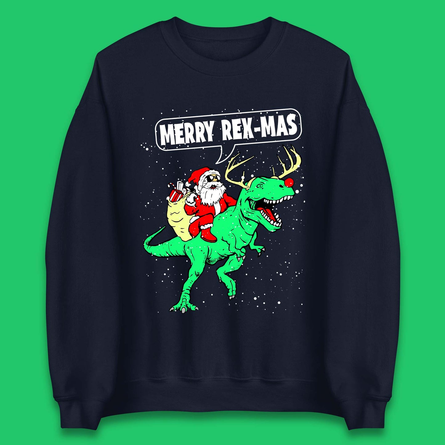 T-Rex Christmas Jumper