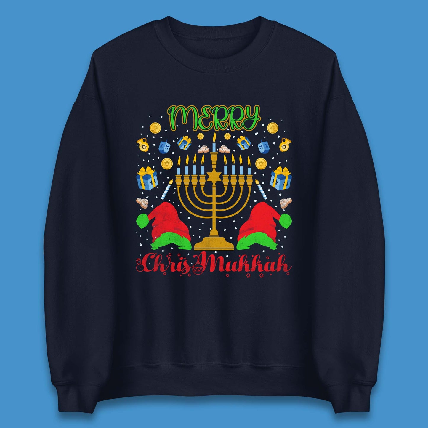 Merry Chrismukkah Unisex Sweatshirt