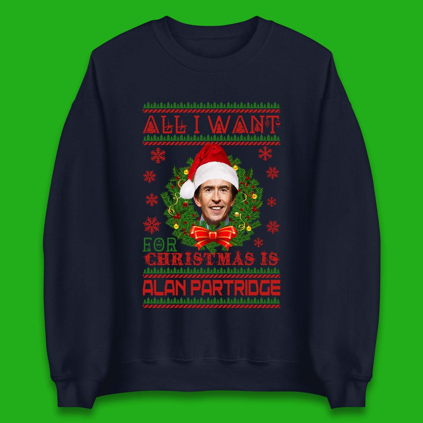 Alan Partridge Christmas Jumper