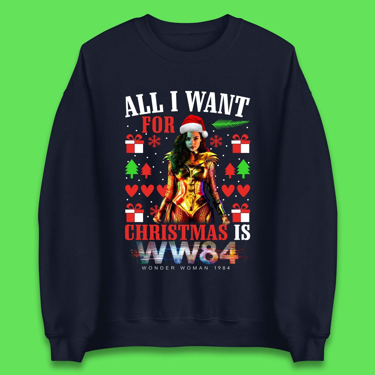 Wonder Woman 1984 Christmas Unisex Sweatshirt