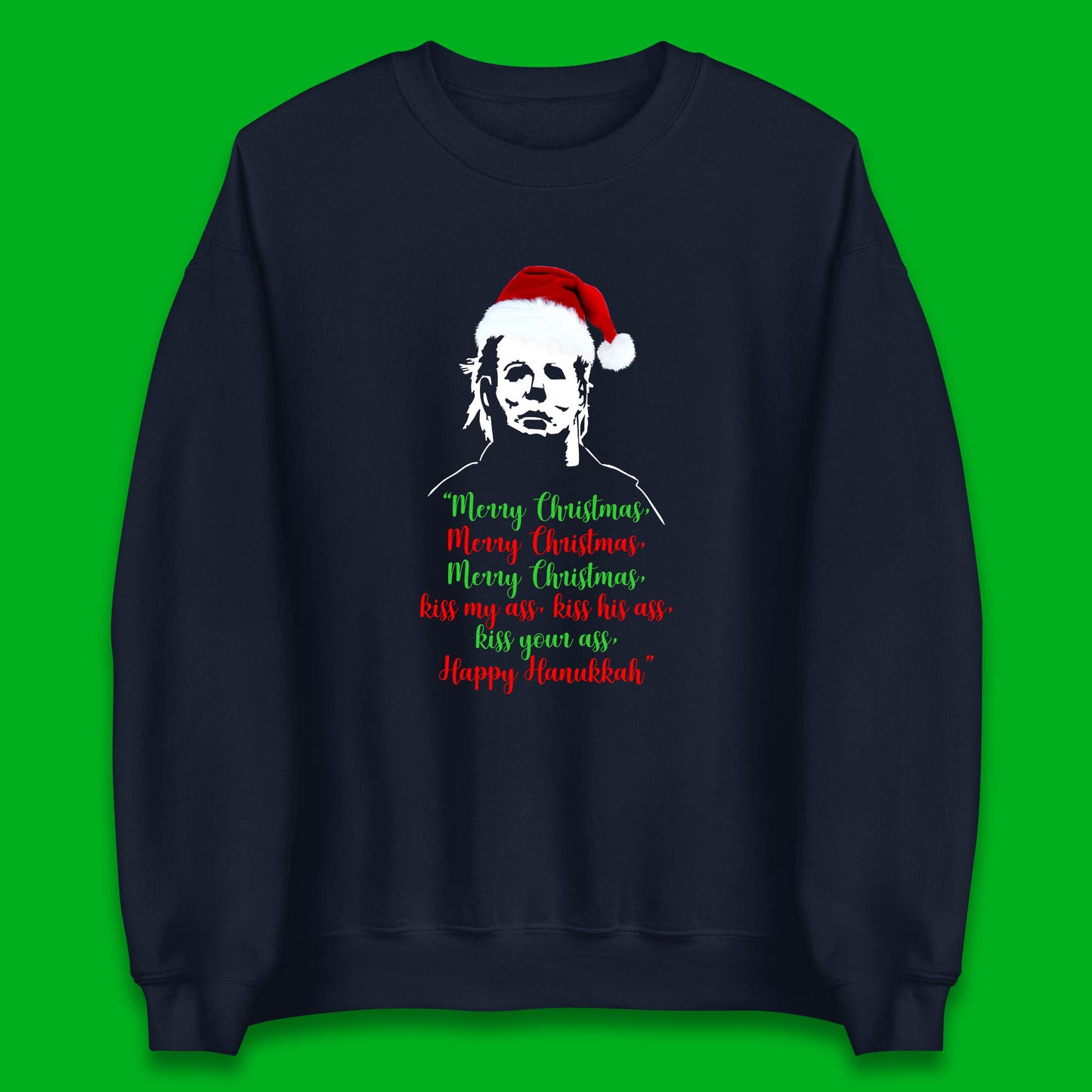 michael myers christmas sweatshirt