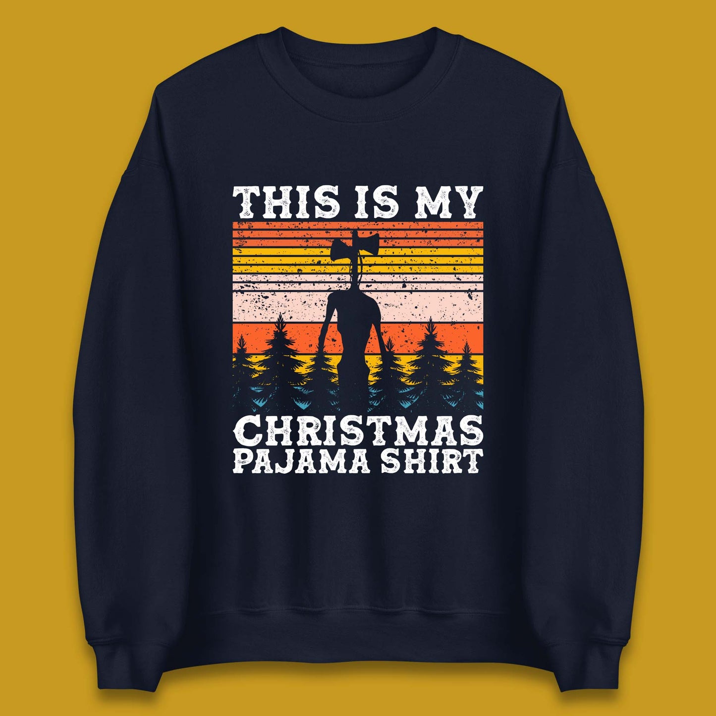 Alien Siren Head Christmas Unisex Sweatshirt