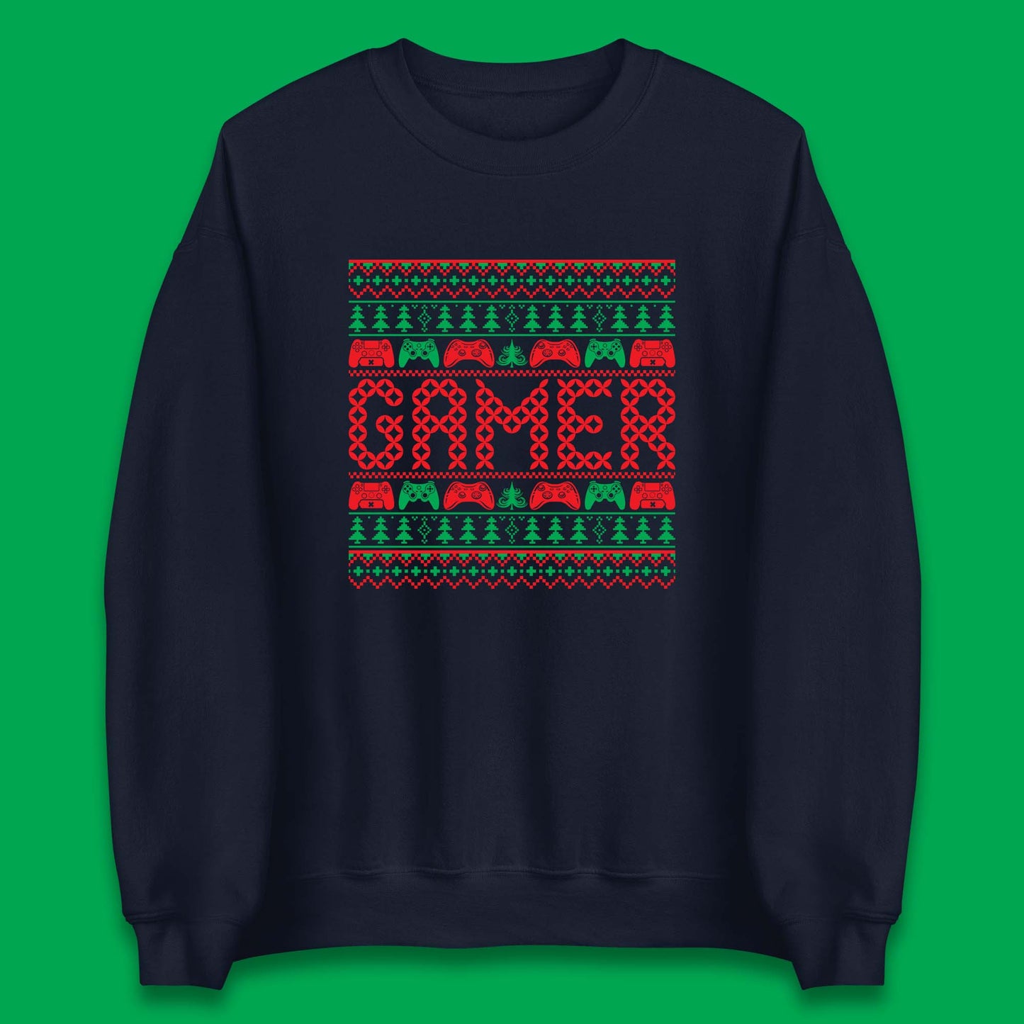 gamer christmas jumper