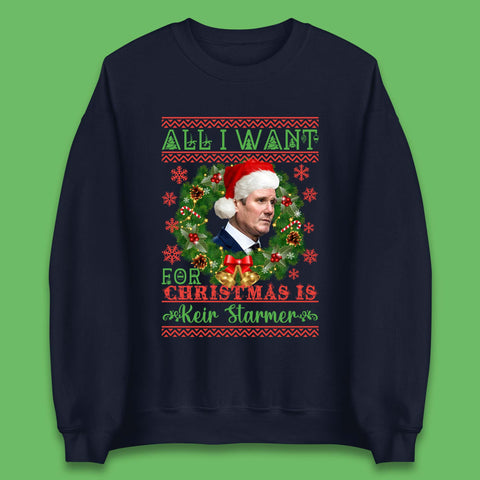 Keir Starmer Christmas Unisex Sweatshirt