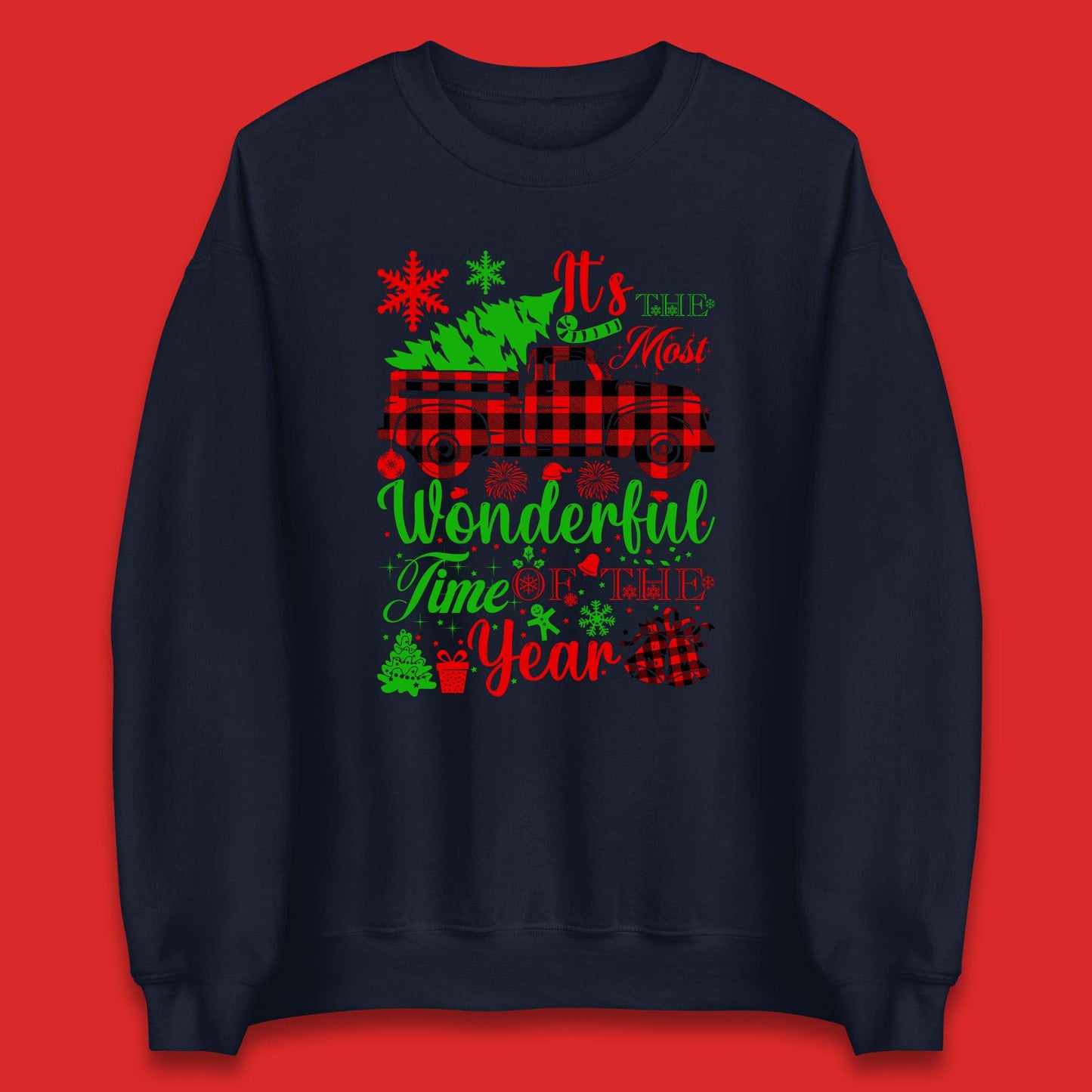 Wonderful Time Of The Year Christmas Unisex Sweatshirt