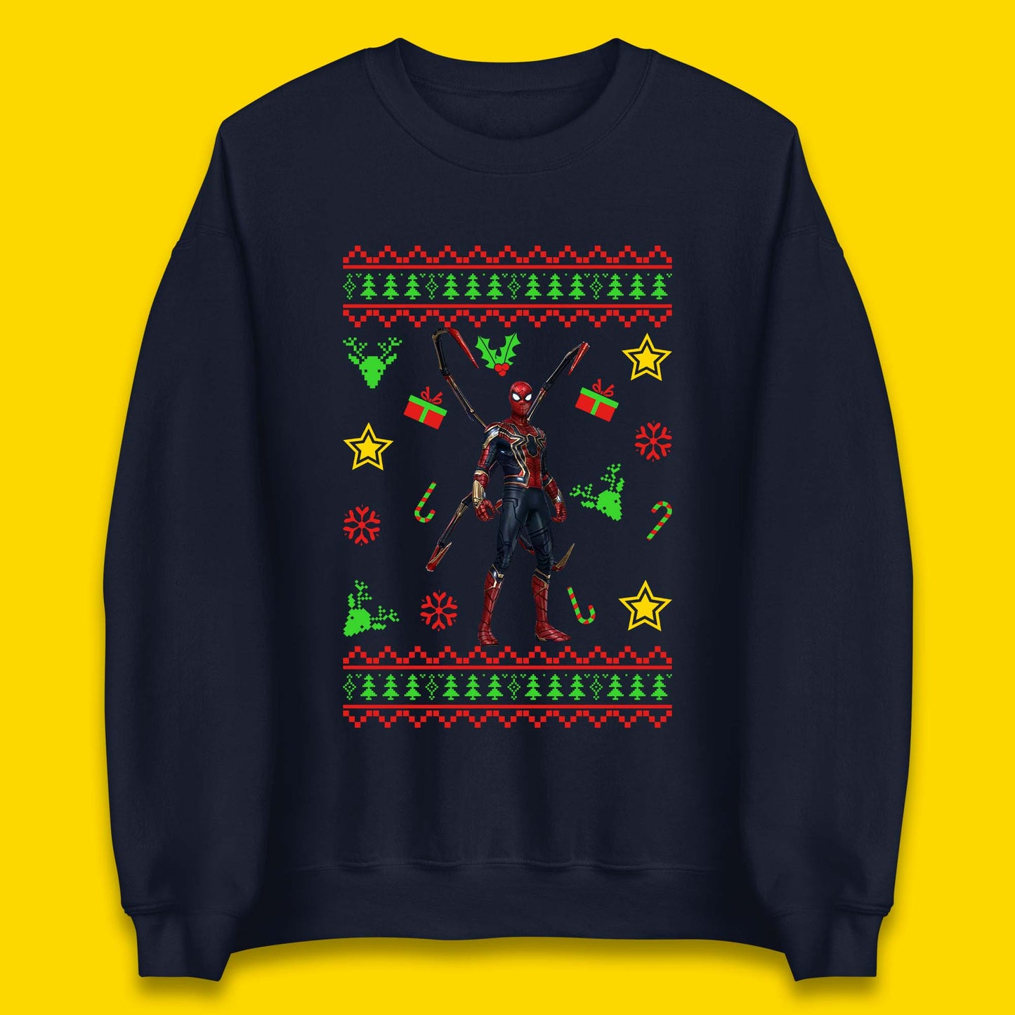 Spiderman Christmas Unisex Sweatshirt