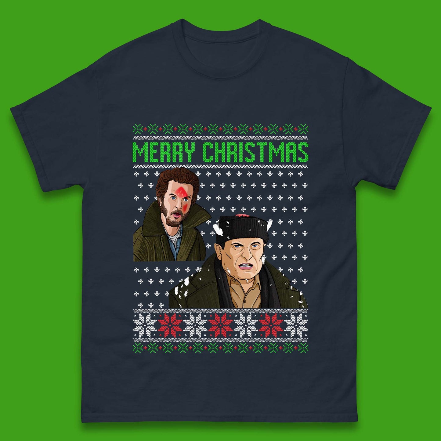 Marv And Harry Christmas Mens T-Shirt