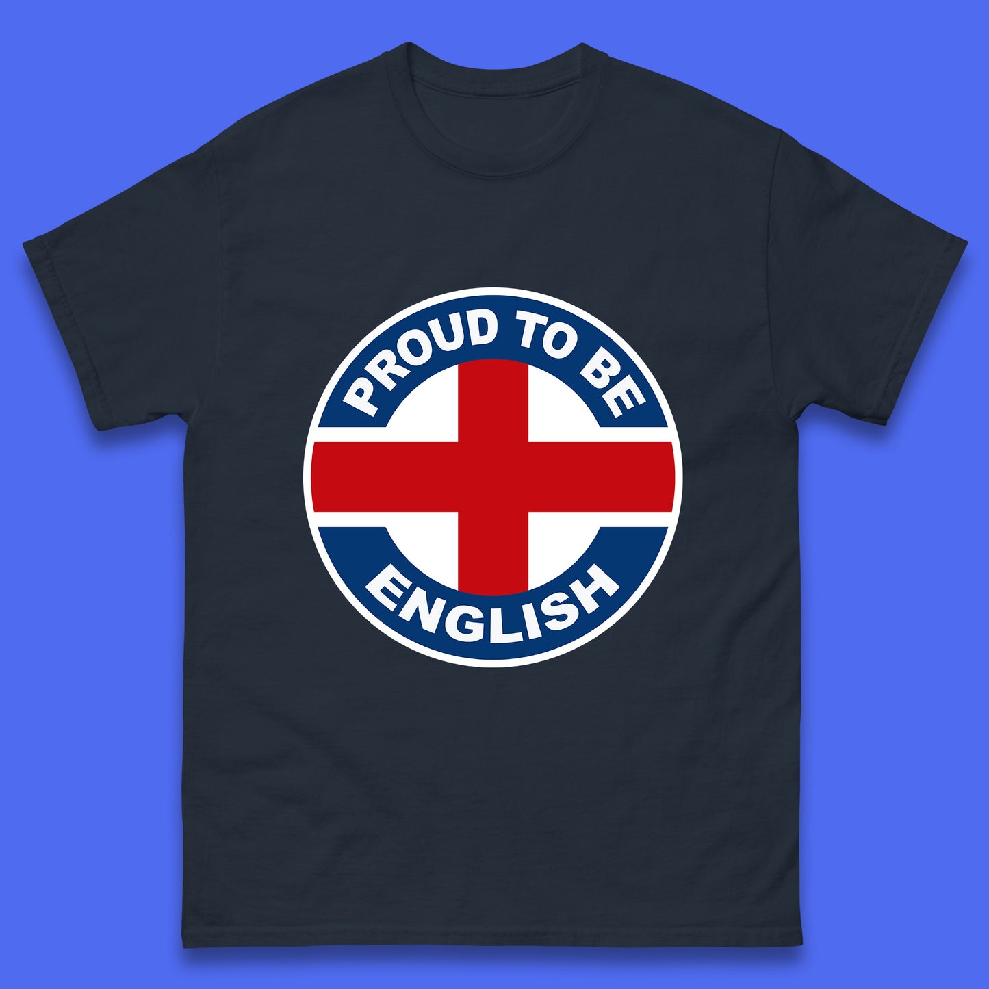 Proud To Be English Flag of England Union Jack, British flag, UK flag Proud English Pride Mens Tee Top