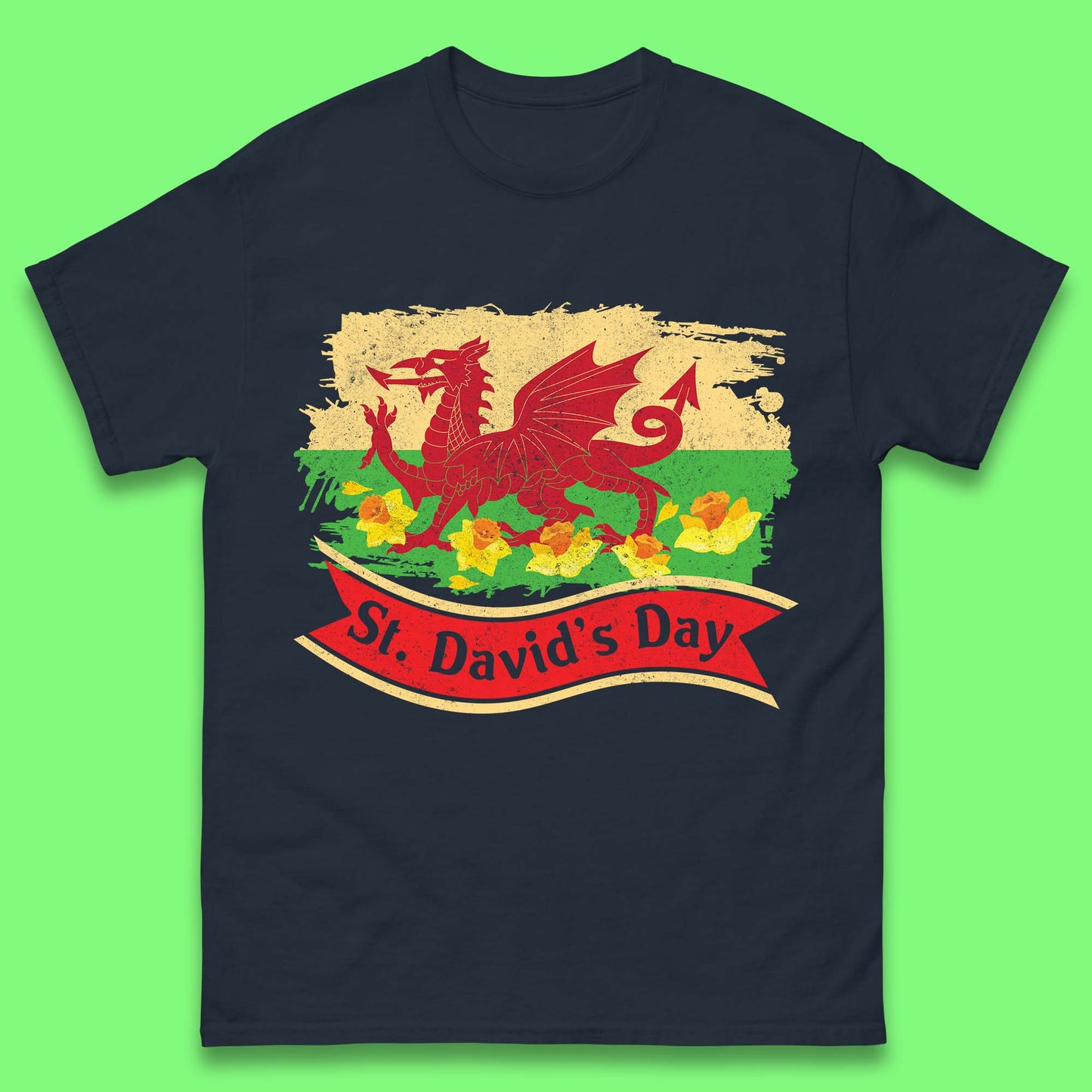 Mens St David's Day T Shirts UK
