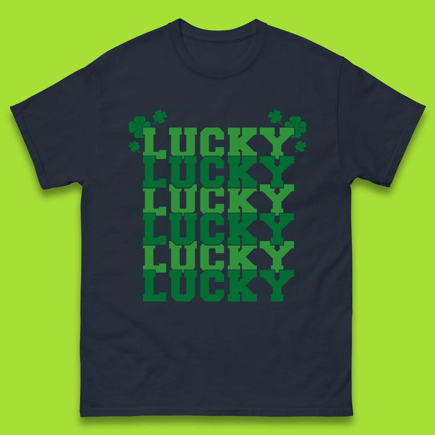 Lucky St Patrick's Day Mens T-Shirt