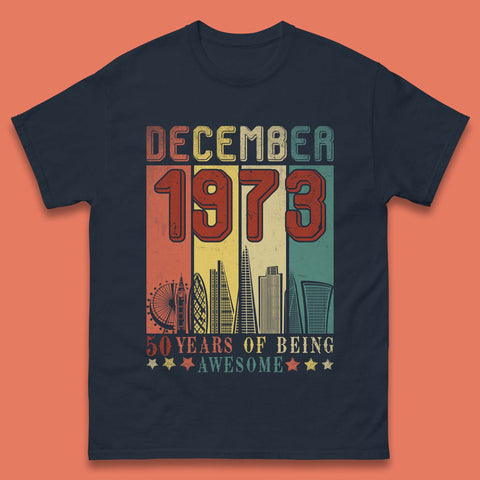 50 Years Of Being Awesome 1973 Mens T-Shirt