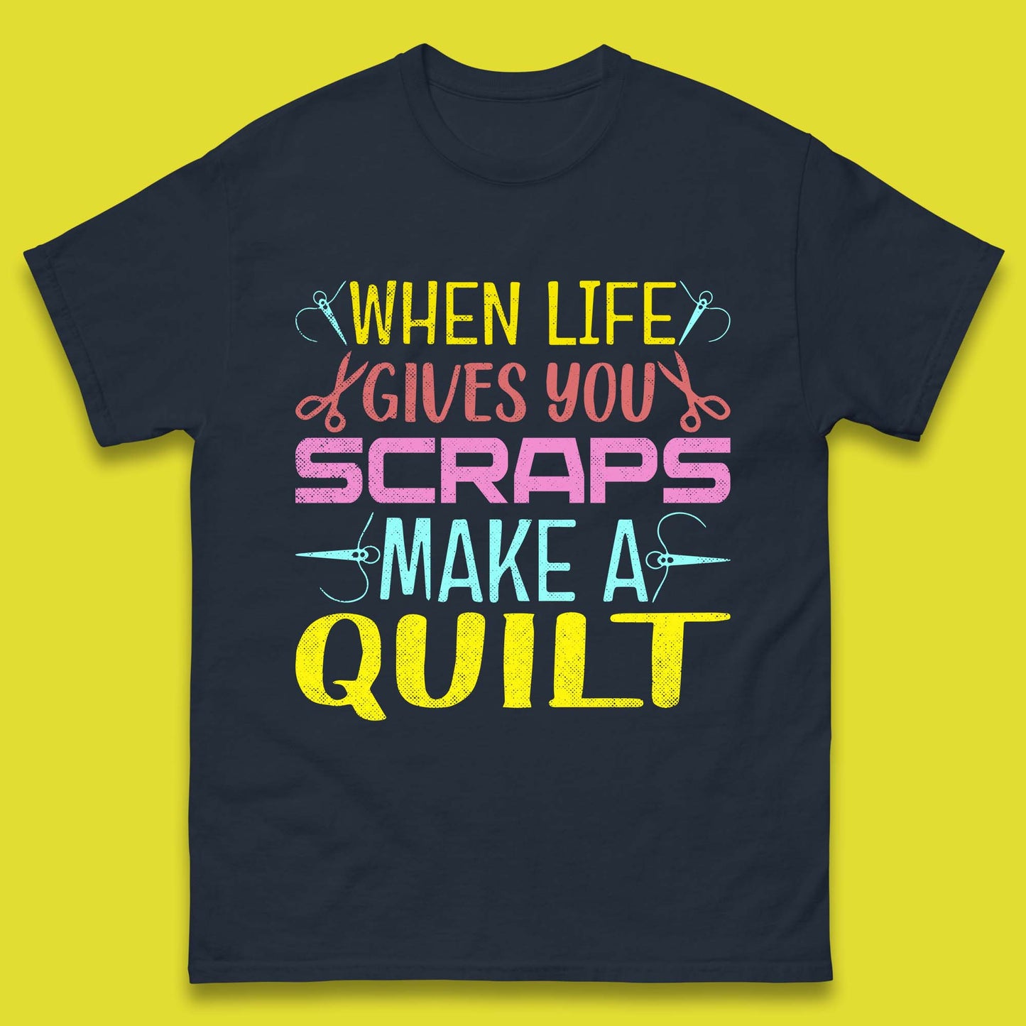 Make A Quilt Mens T-Shirt