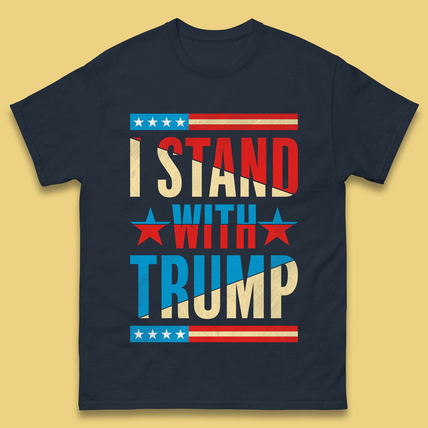 I Stand With Trump Take America Back Donald Trump Pro America Election 2024 Mens Tee Top