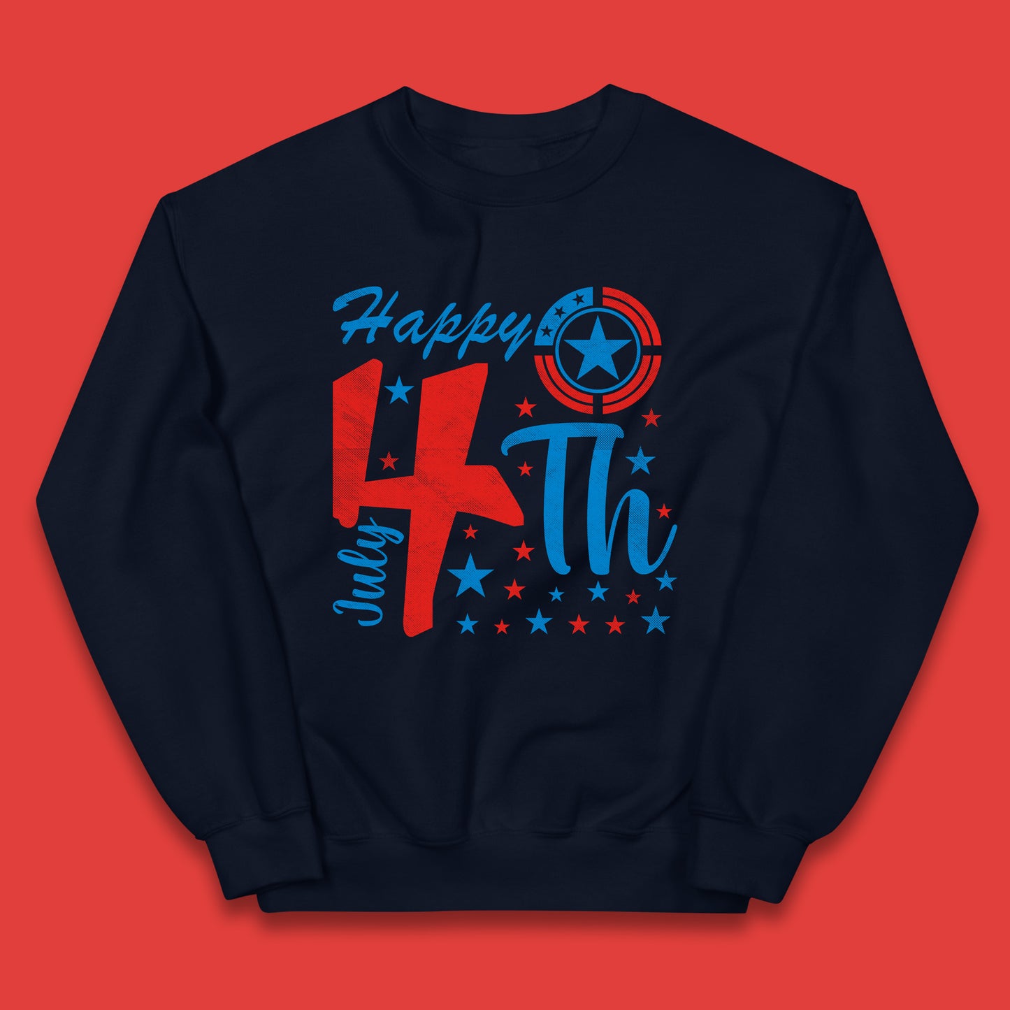 Happy 4th July United States Of America Independence Day Patriotic Celebration Fourth Of July Kids Jumper