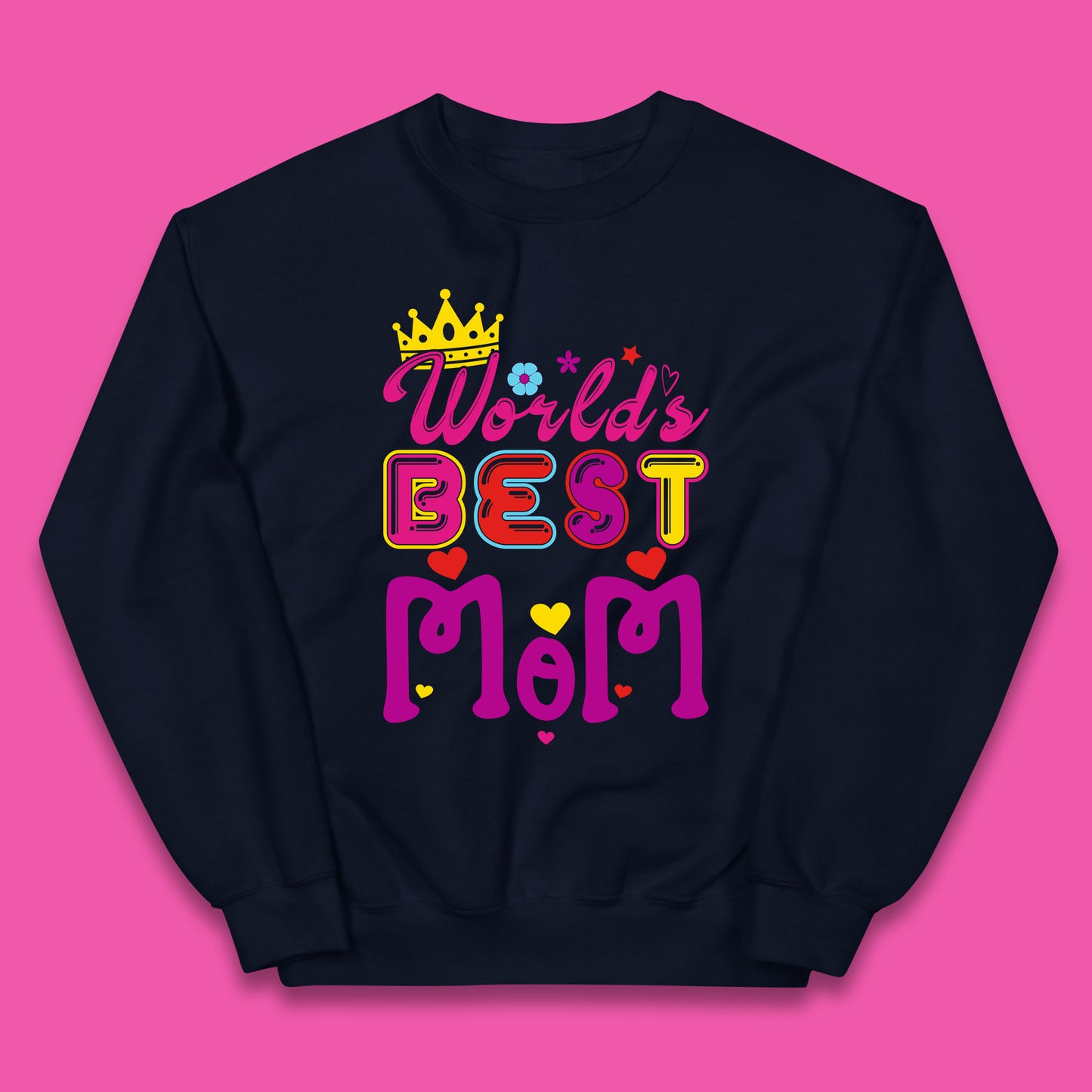 World's Best Mom Mother's Day Mama Best Mom Gift Mom Life Mommy Gift Kids Jumper