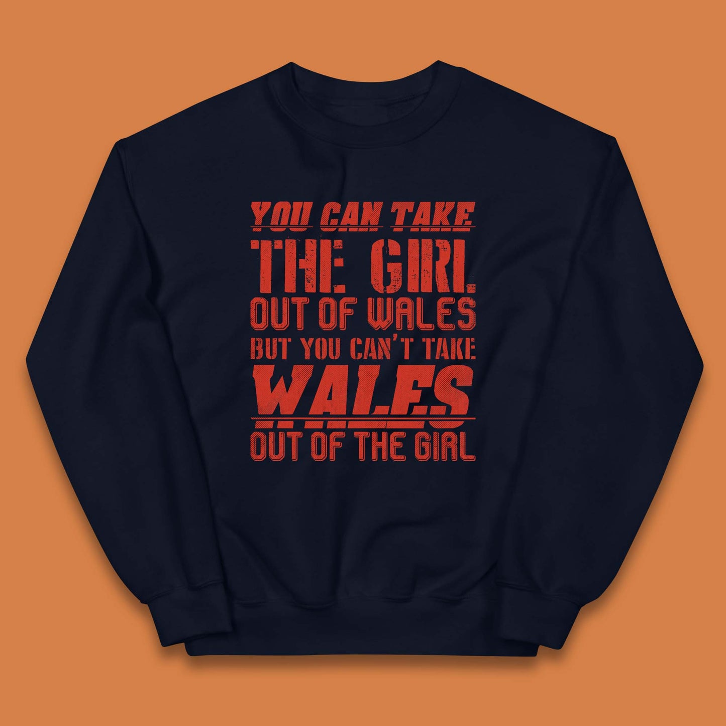 The Girl Out Of Wales Kids Jumper