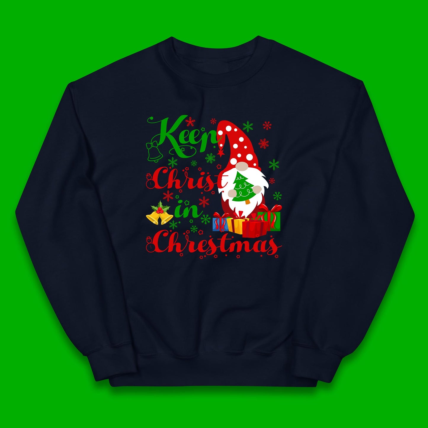 keep christ in christmas jumper