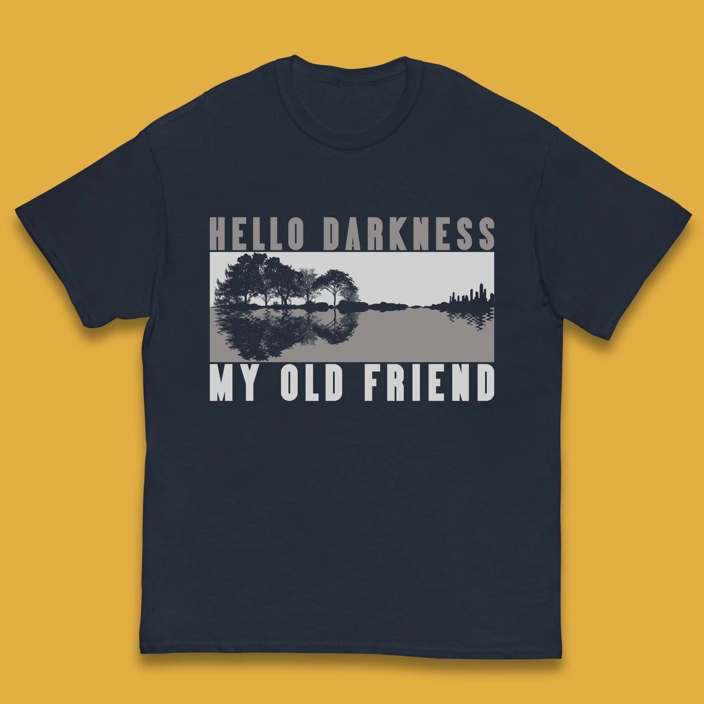 Hello Darkness My Old Friend Kids T-Shirt