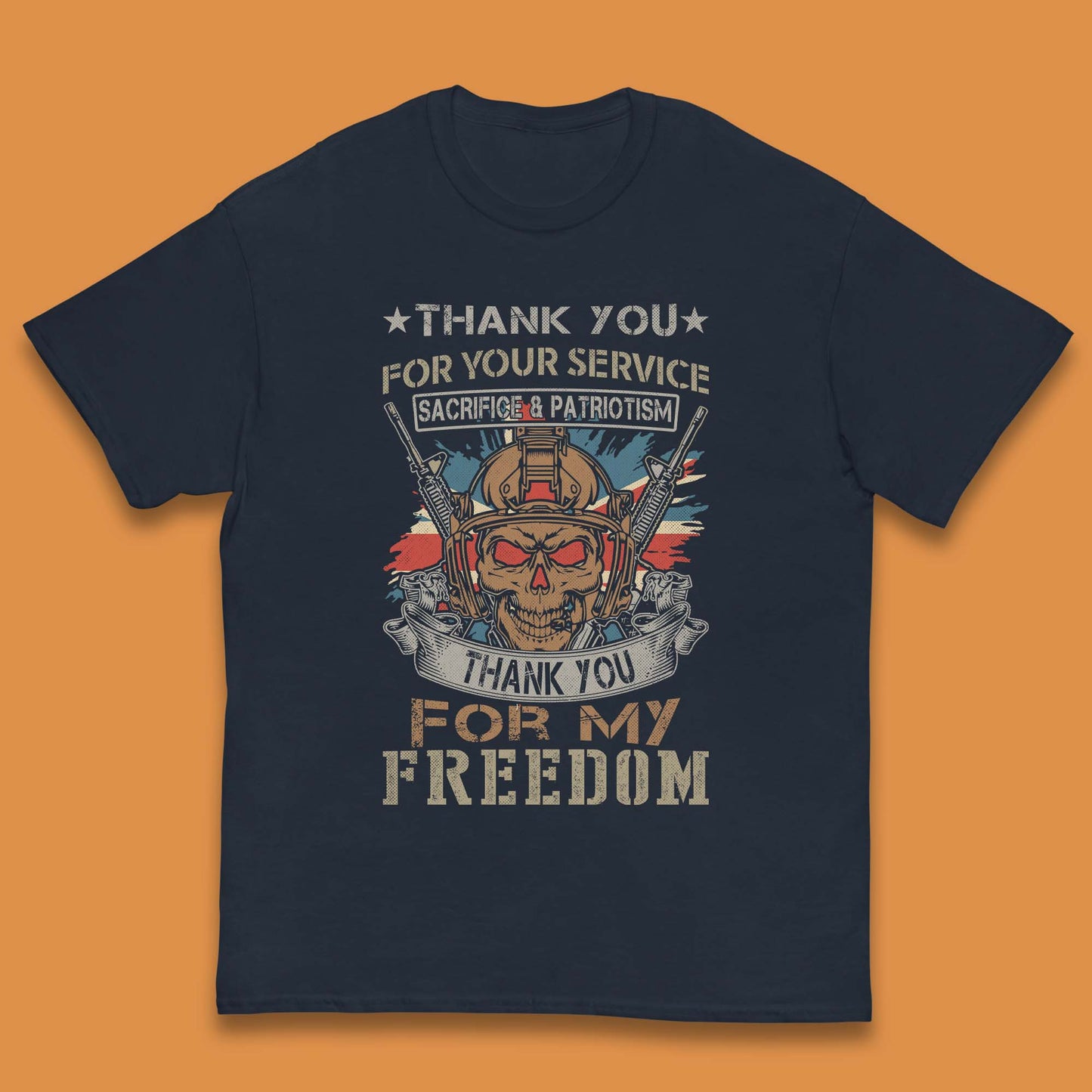 Thank You For My Freedom Kids T-Shirt