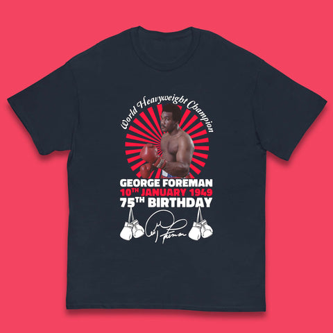 George Foreman 75th Birthday Kids T-Shirt