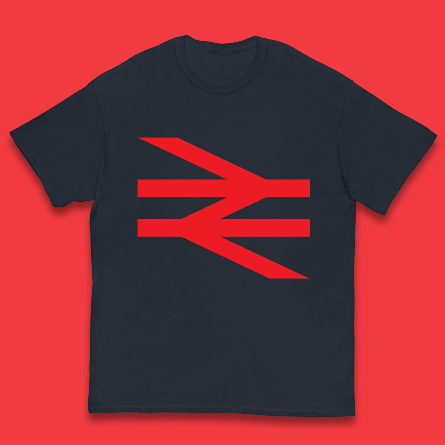 British Rail Union Jack Logo Trains Trainspotter Train Nationalisation Britain Uk Labour Politics Kids T Shirt