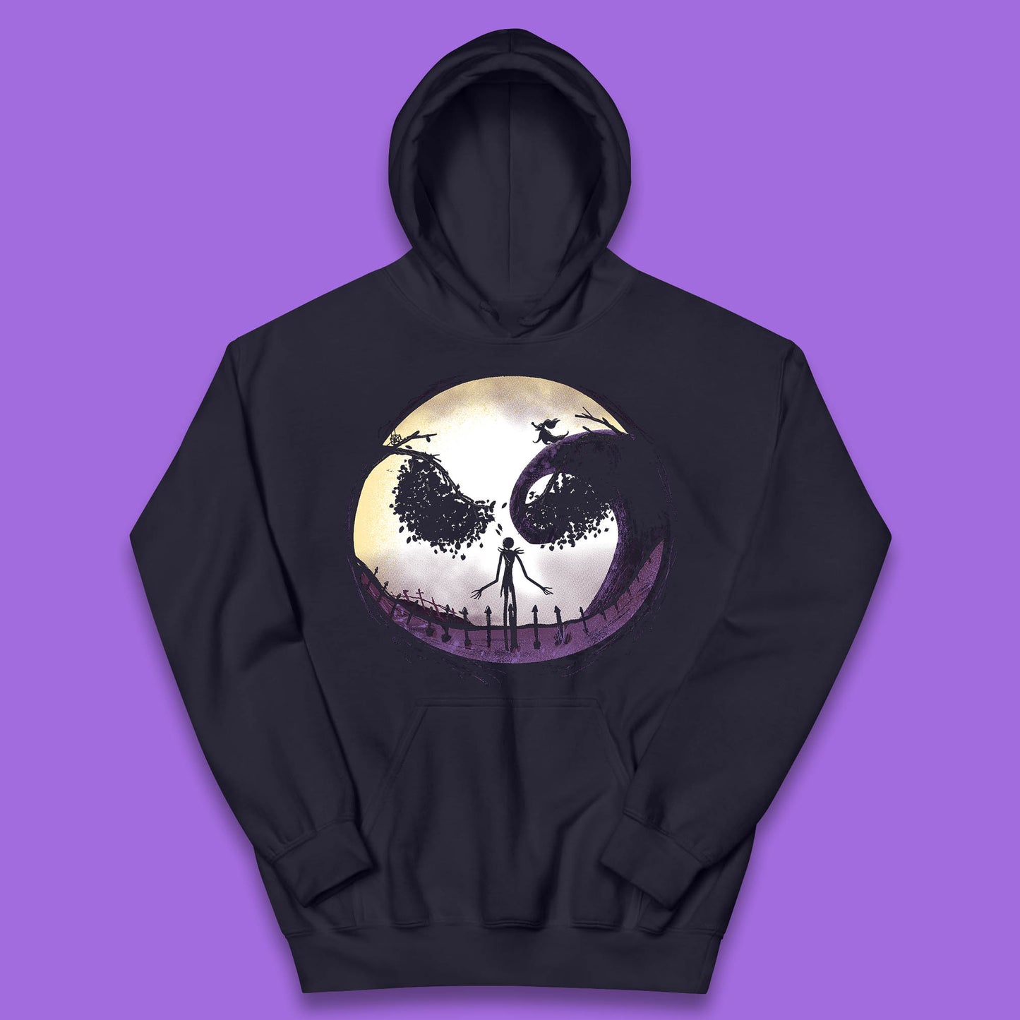 jack skellington spooky kids hoodie
