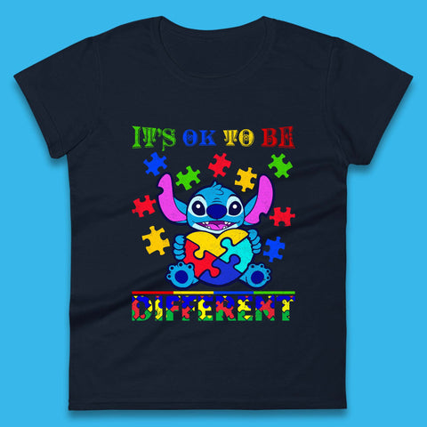 Disney Stitch Autism Womens T-Shirt