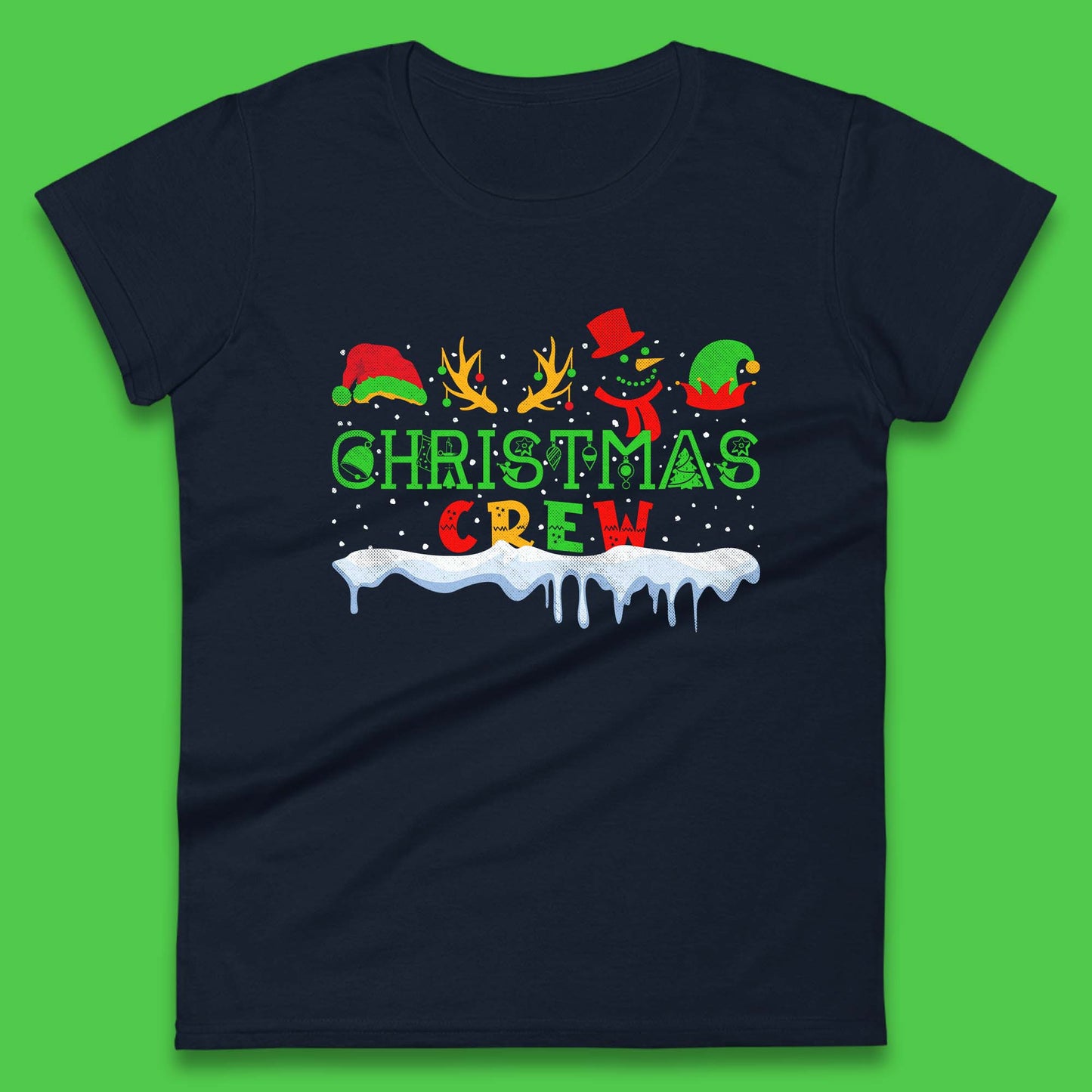 christmas crew womens top