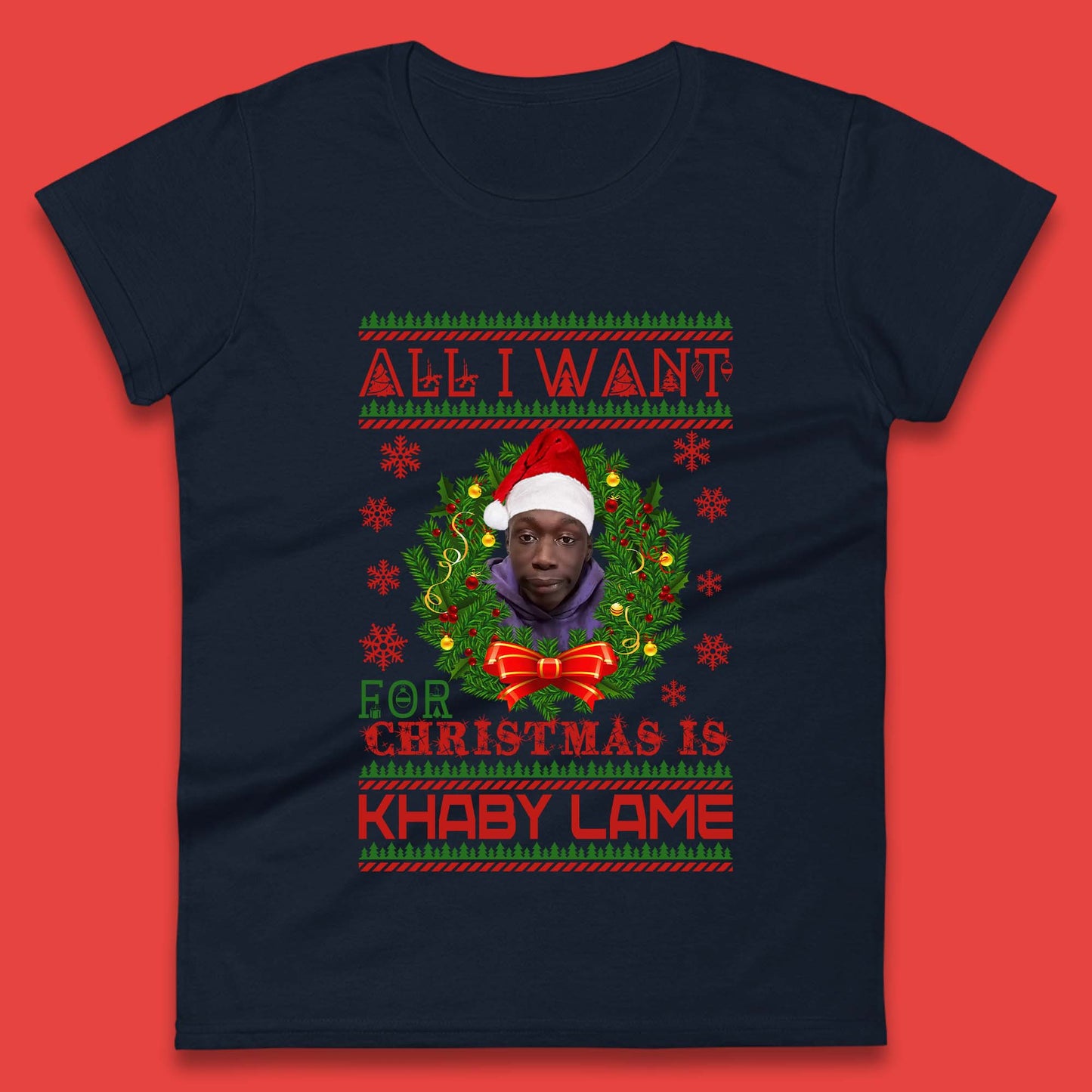 Want Khaby Lame For Christmas Womens T-Shirt