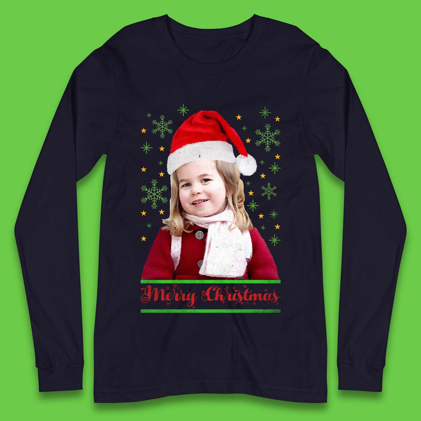 Princess Charlotte Christmas Long Sleeve T-Shirt