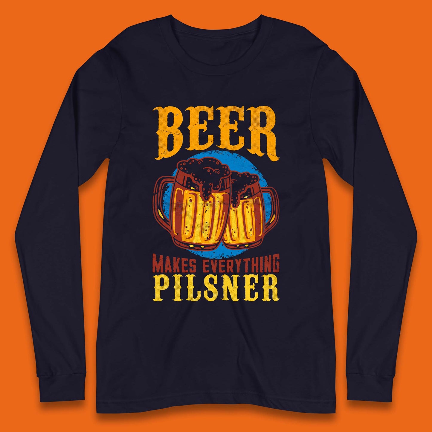 Pilsner Beer Long Sleeve T-Shirt