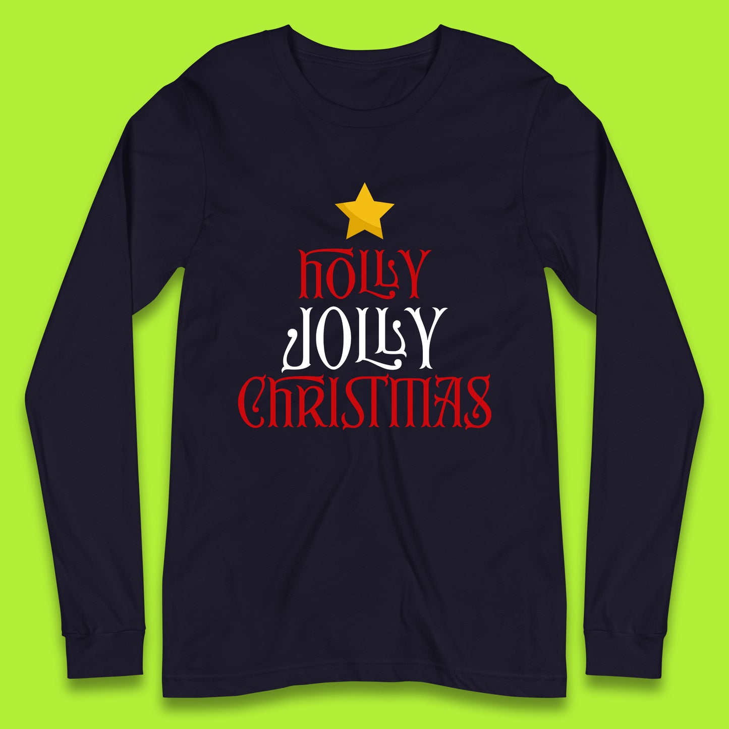 holly jolly christmas t shirt